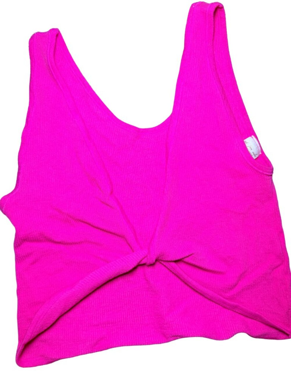 Urban Outfitters Tops | Uo Out From Under Crop Reversible Pink Tank Top